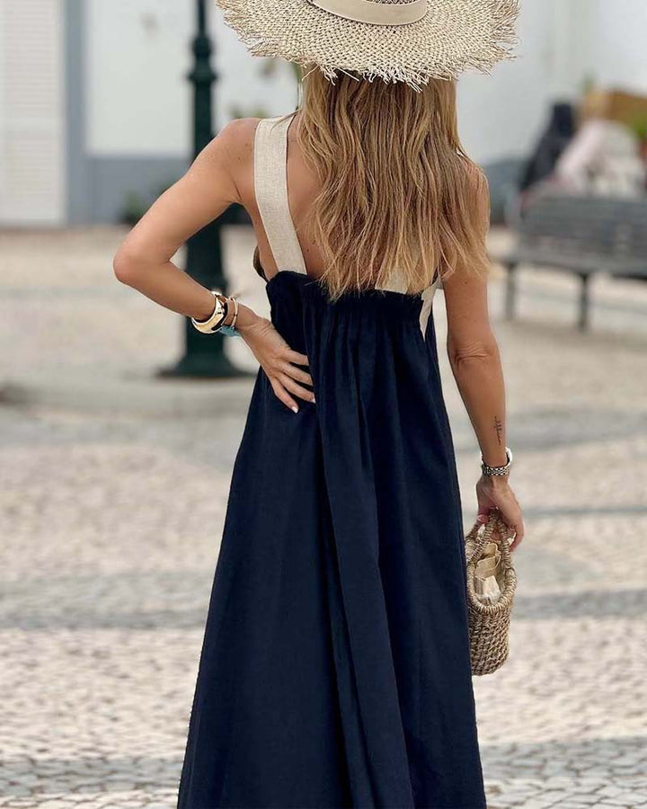 Aimee | Crossed Maxi Dress