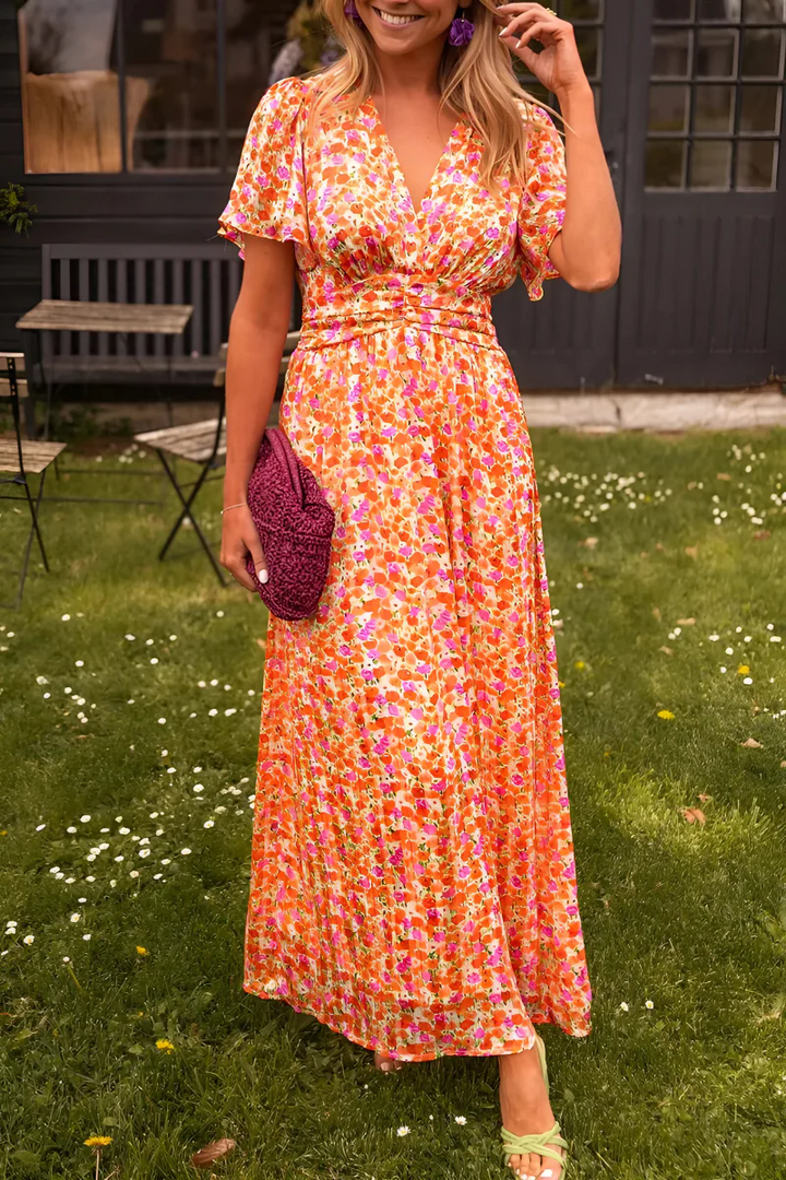 Amanda | Floral Maxi Dress