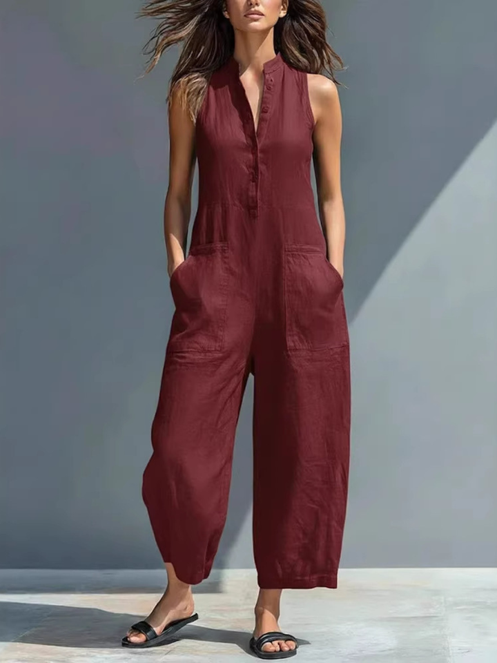 Lucinda | Elegant Sleeveless Jumpsuit