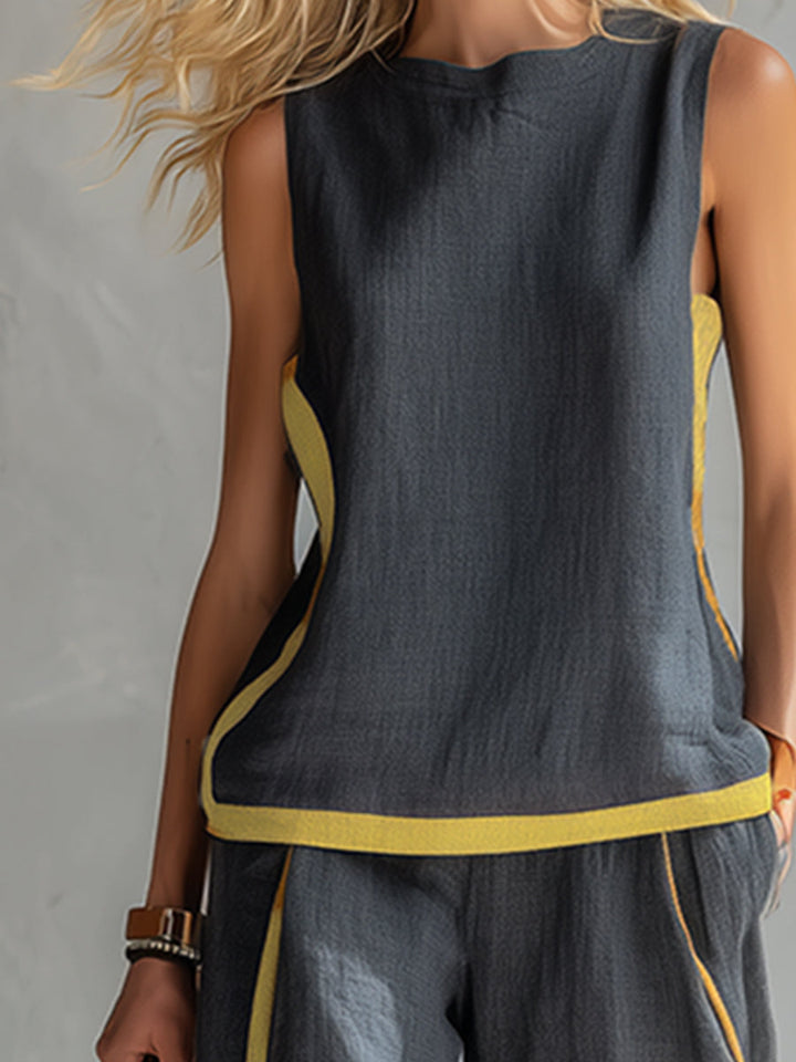 Claire | Two-Piece Wide-Leg Set