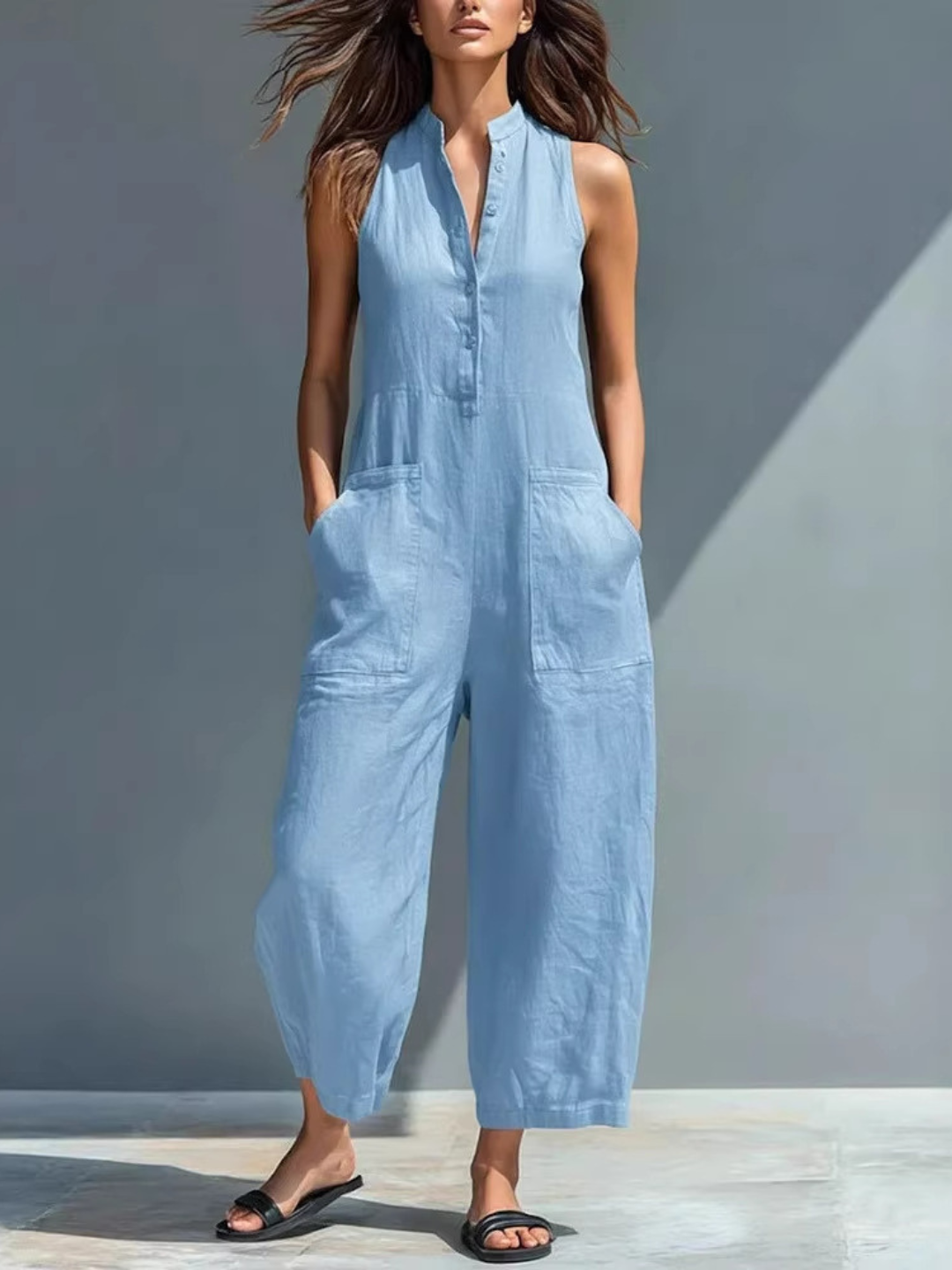 Lucinda | Elegant Sleeveless Jumpsuit