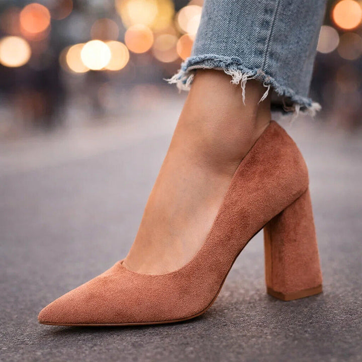 VIVIENNE VELVET HEELS