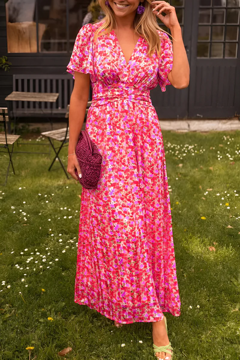 Amanda | Floral Maxi Dress