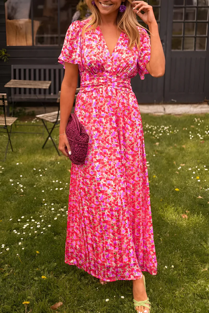 Amanda | Floral Maxi Dress