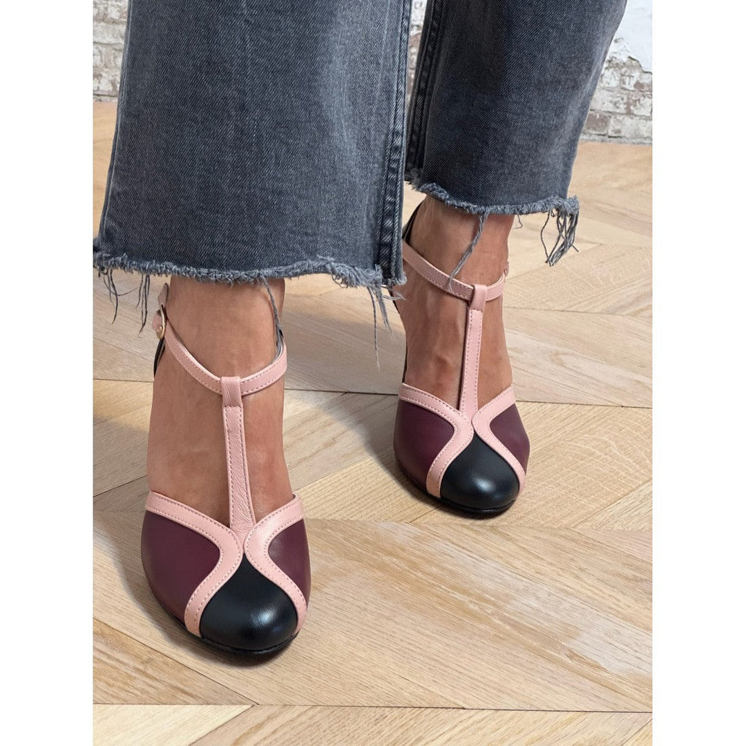 T-STRAP HEELS