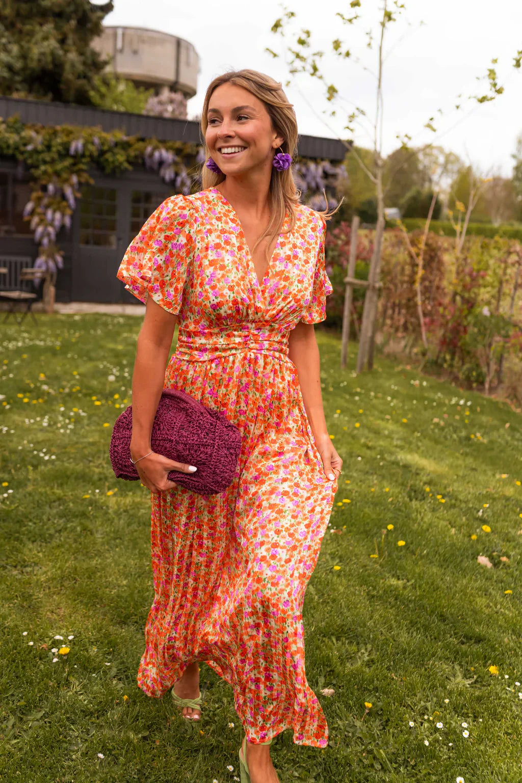 Amanda | Floral Maxi Dress