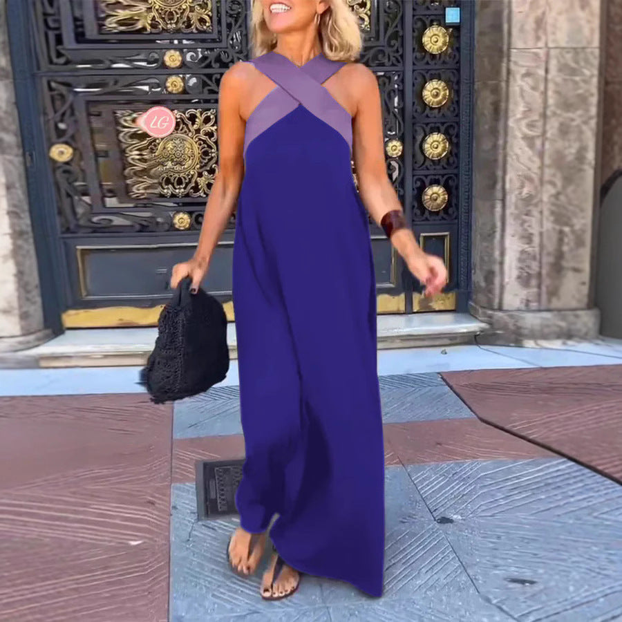 Aimee | Crossed Maxi Dress