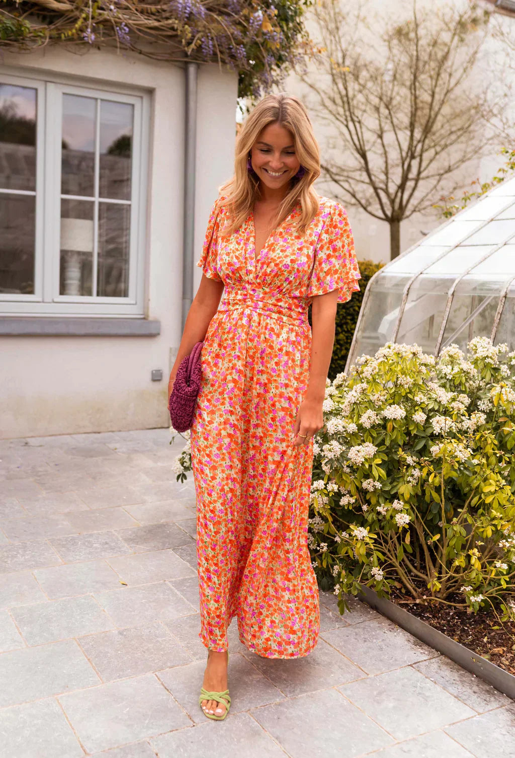 Amanda | Floral Maxi Dress