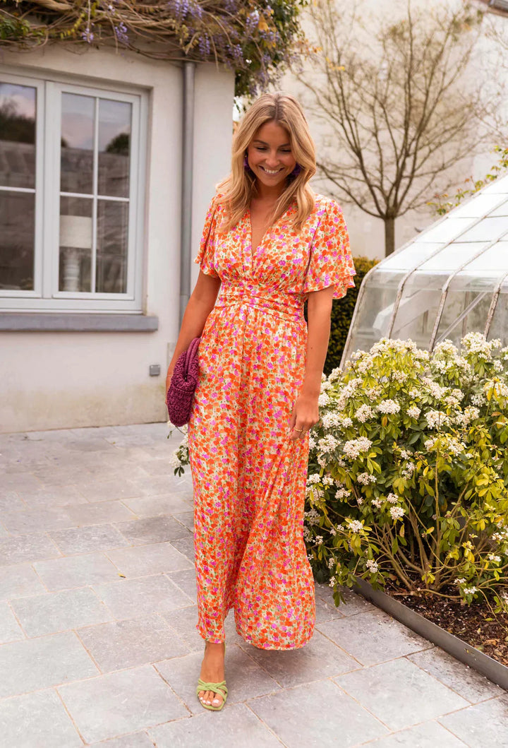 Amanda | Floral Maxi Dress