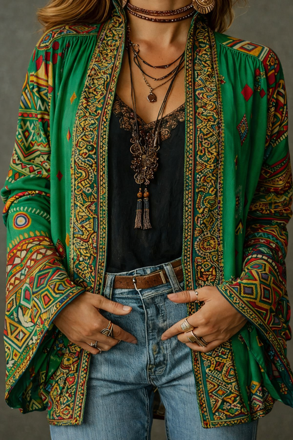 Sedona | Premium Bohemian Embroidered Kimono
