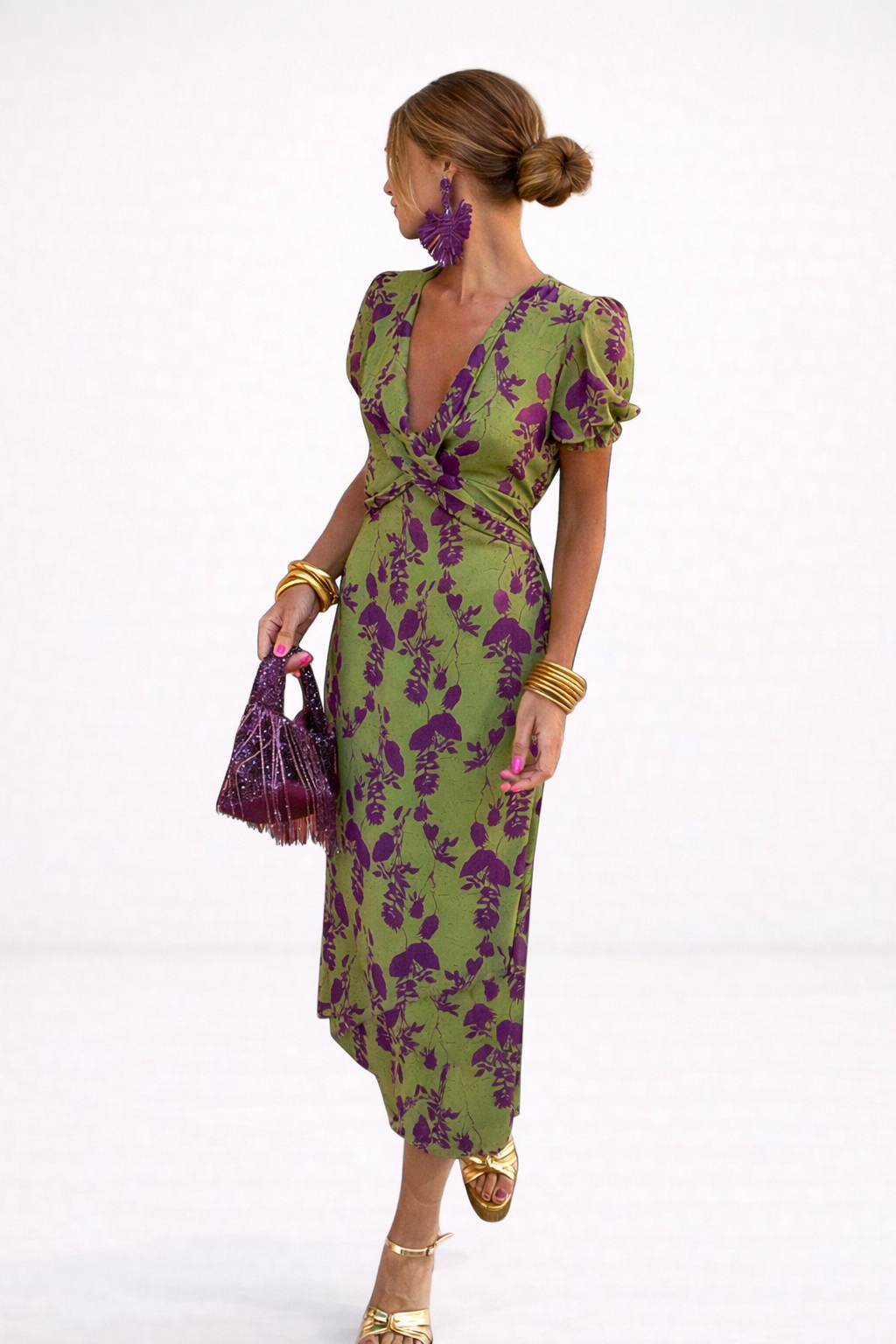 The Cerine Floral Dress