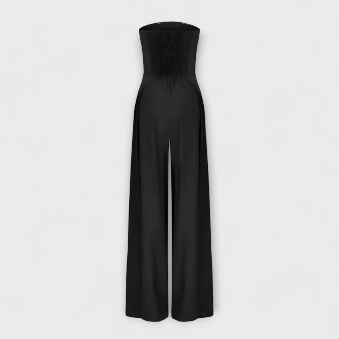 Kiora | Elegant Strapless Jumpsuit