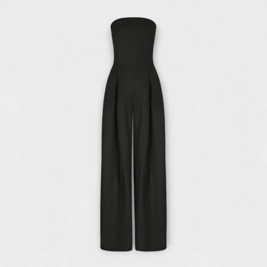 Kiora | Elegant Strapless Jumpsuit