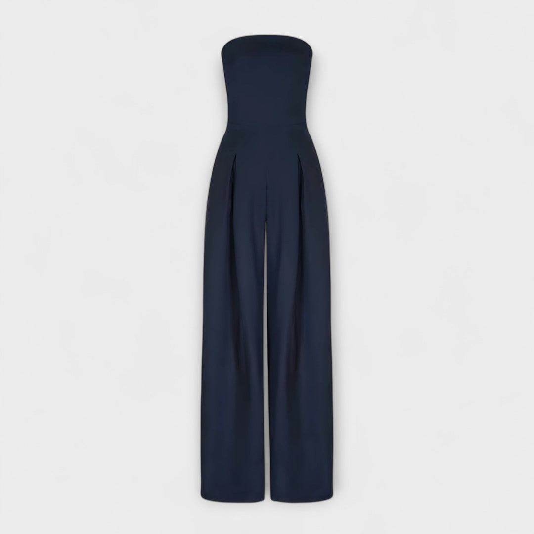 Kiora | Elegant Strapless Jumpsuit