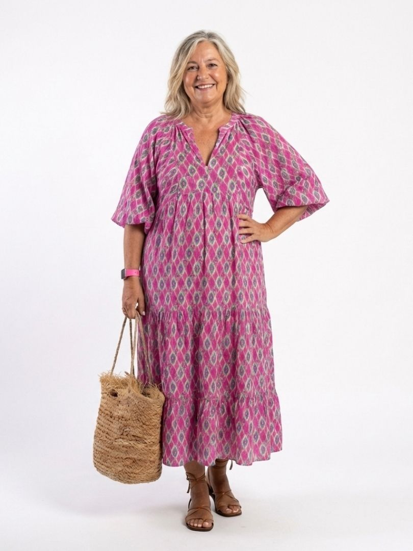 Sophia | Printed Maxi Dress