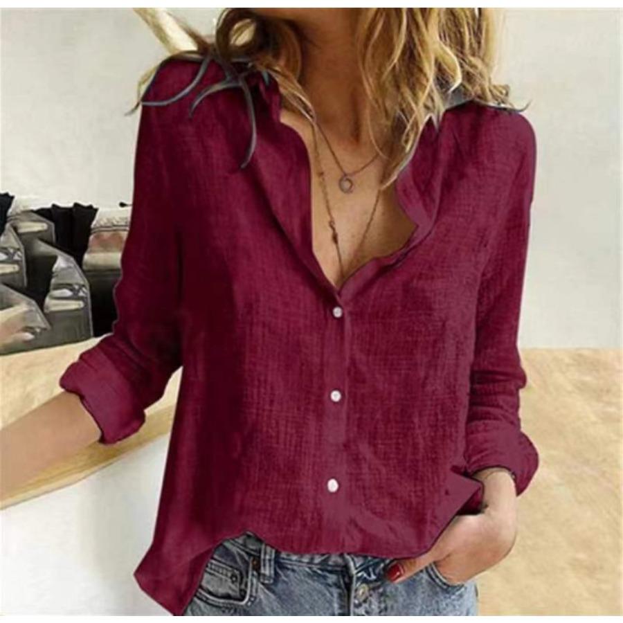 Clara | Soft & Flattering Long Sleeve Shirt