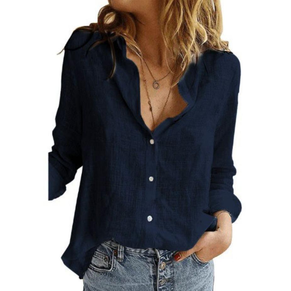 Clara | Soft & Flattering Long Sleeve Shirt