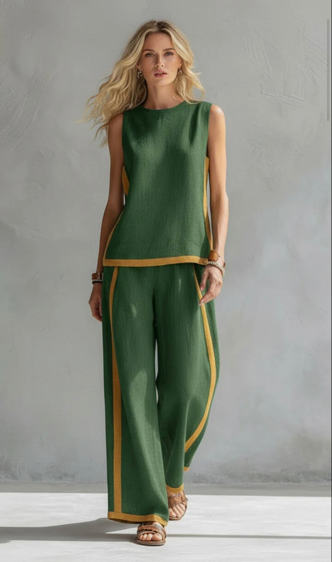 Claire | Two-Piece Wide-Leg Set