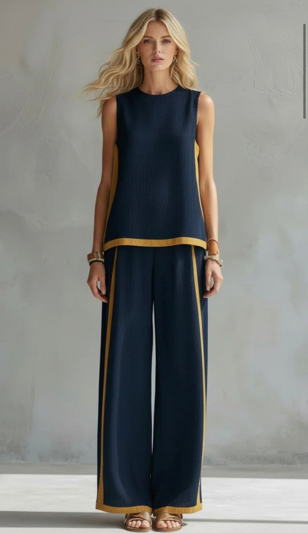 Claire | Two-Piece Wide-Leg Set