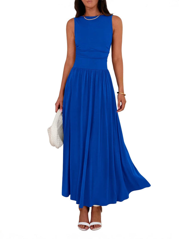 Piper | Chic Sleeveless High Waisted Maxi Dress