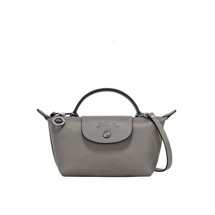 Mini Longchamp Bag - Grey