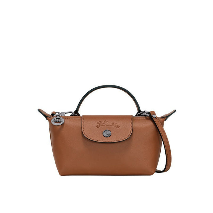 Mini Longchamp Bag - Brown