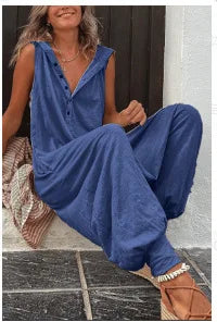 Savannah | Boho Wide-Leg Jumpsuit