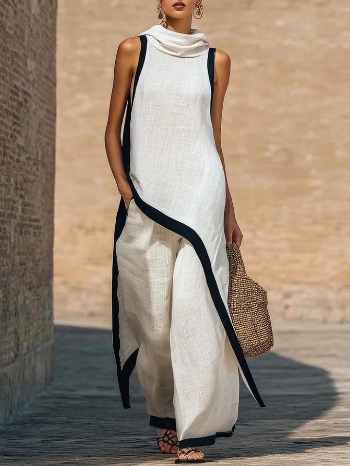 Reeve | Color-Block Maxi Dress