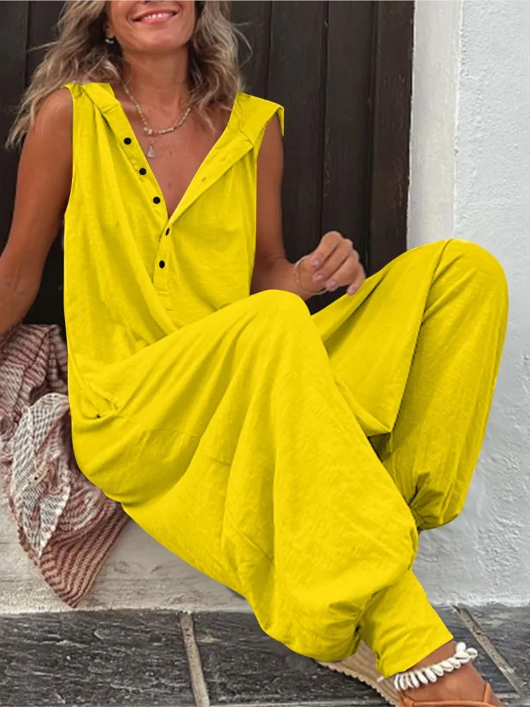 Savannah | Boho Wide-Leg Jumpsuit