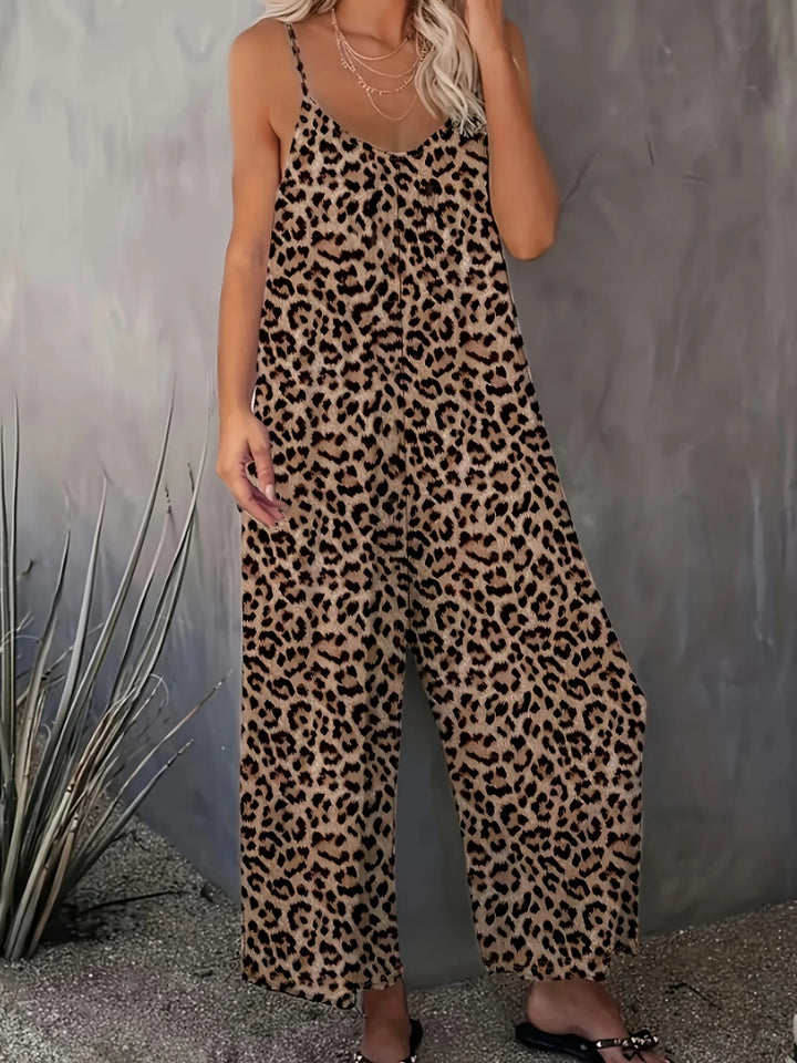 Tanya | Leopard Wide-Leg Jumpsuit