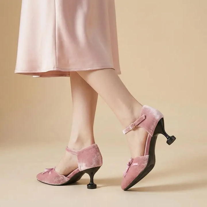 ARLENA BOW HEELS