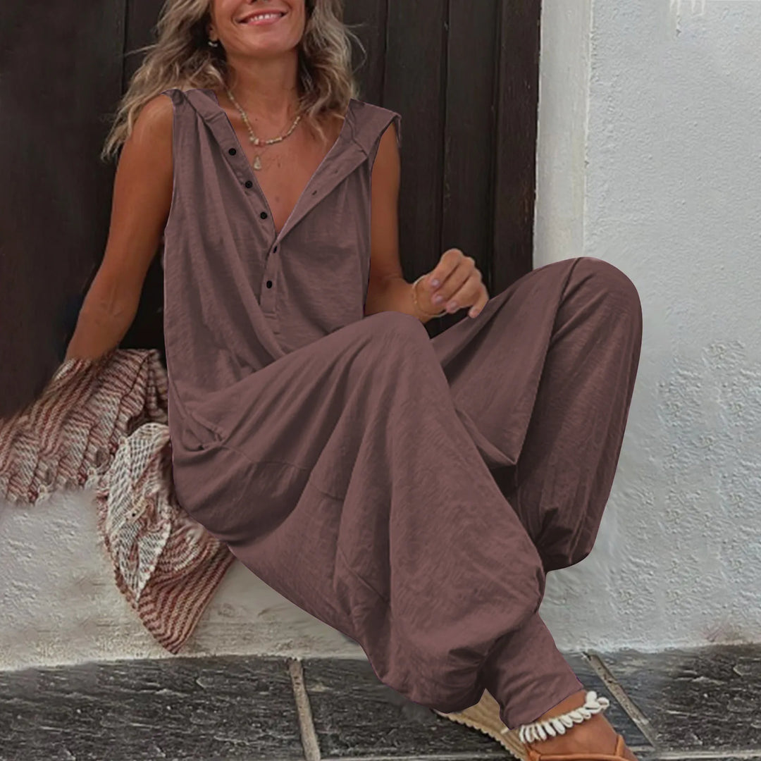 Savannah | Boho Wide-Leg Jumpsuit