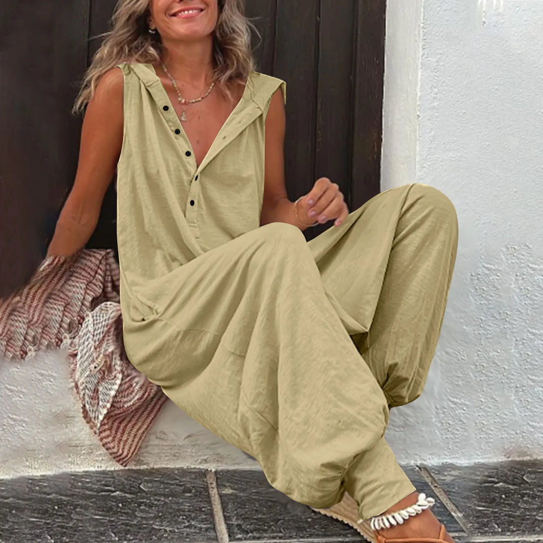 Savannah | Boho Wide-Leg Jumpsuit