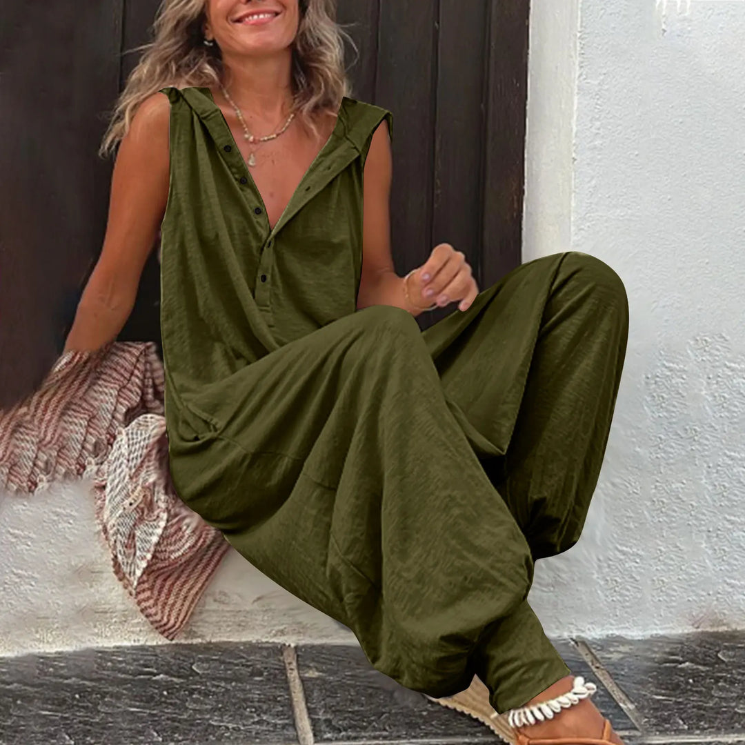 Savannah | Boho Wide-Leg Jumpsuit