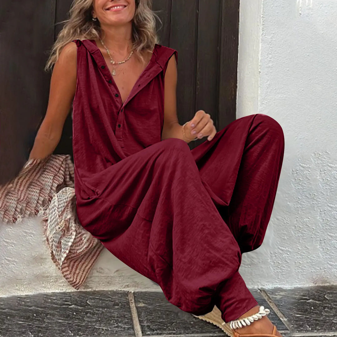 Savannah | Boho Wide-Leg Jumpsuit