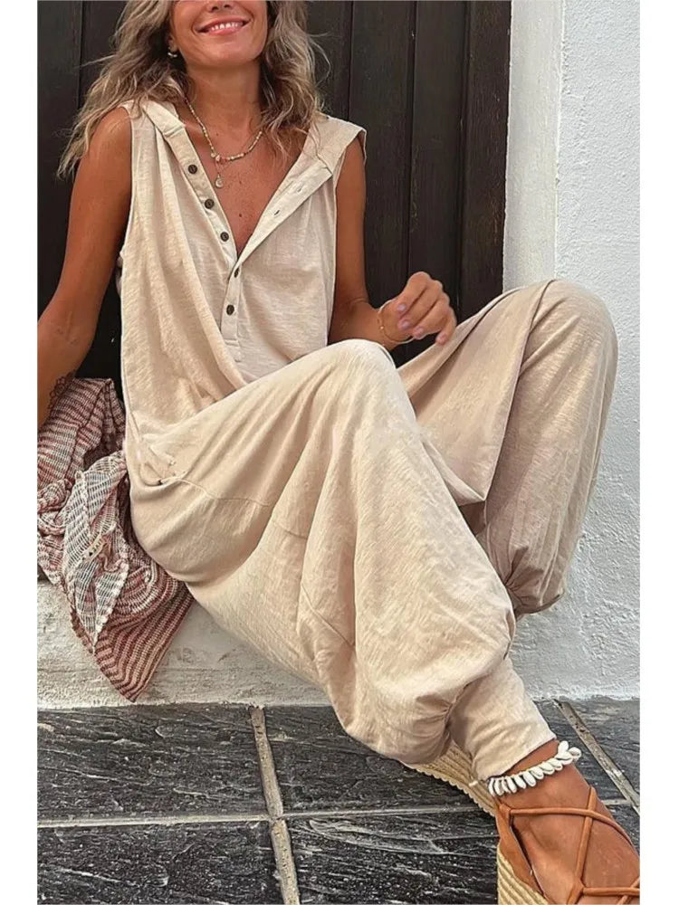 Savannah | Boho Wide-Leg Jumpsuit