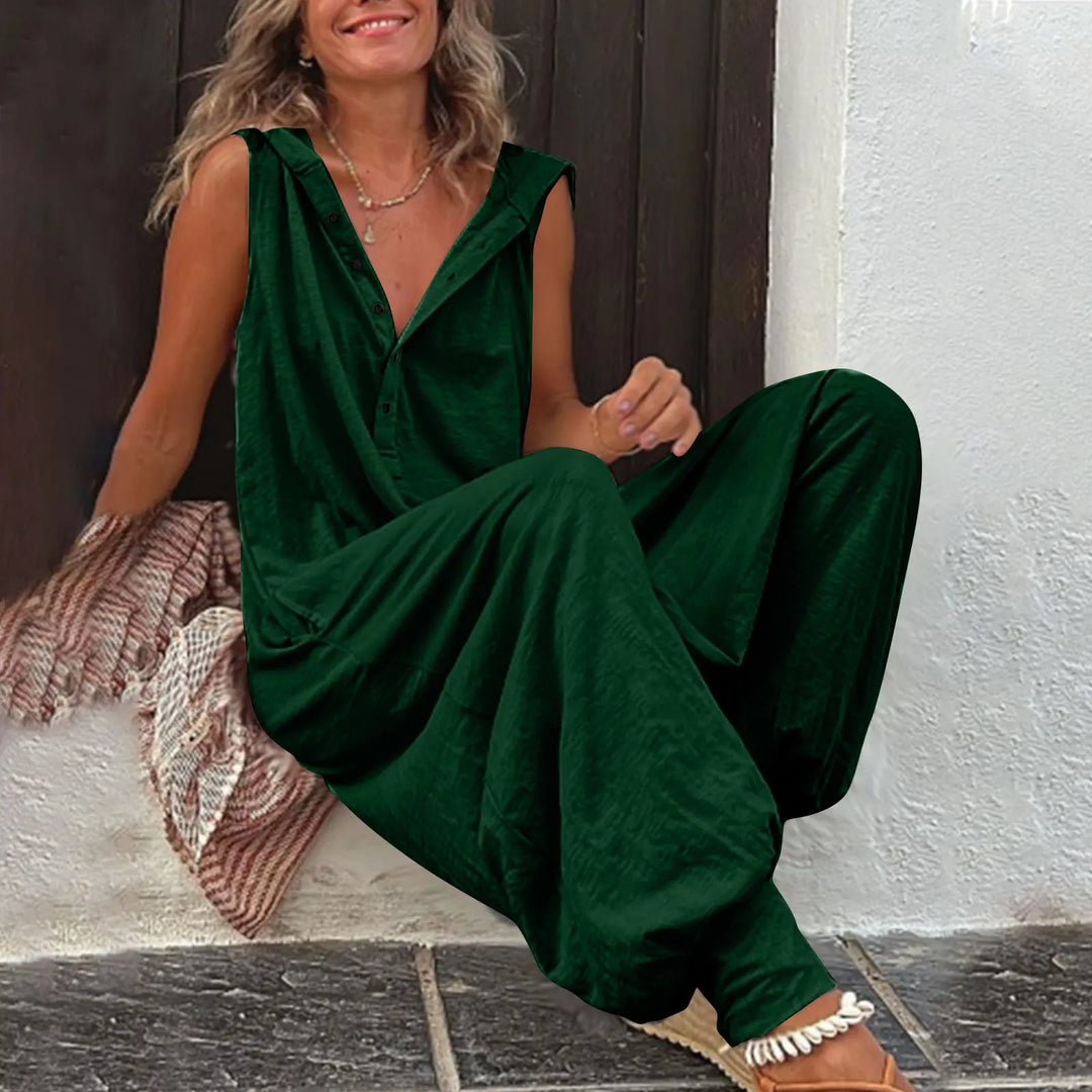 Savannah | Boho Wide-Leg Jumpsuit