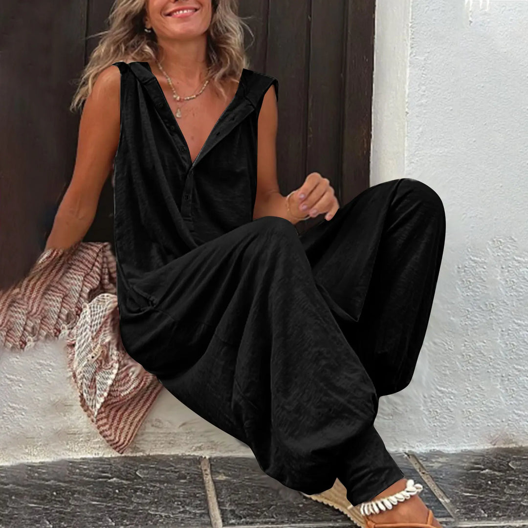 Savannah | Boho Wide-Leg Jumpsuit