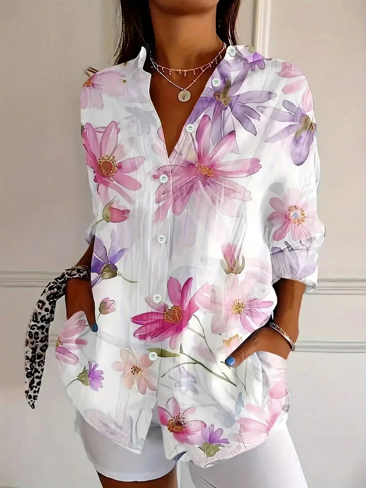 Terri | Colorful Printed Blouse