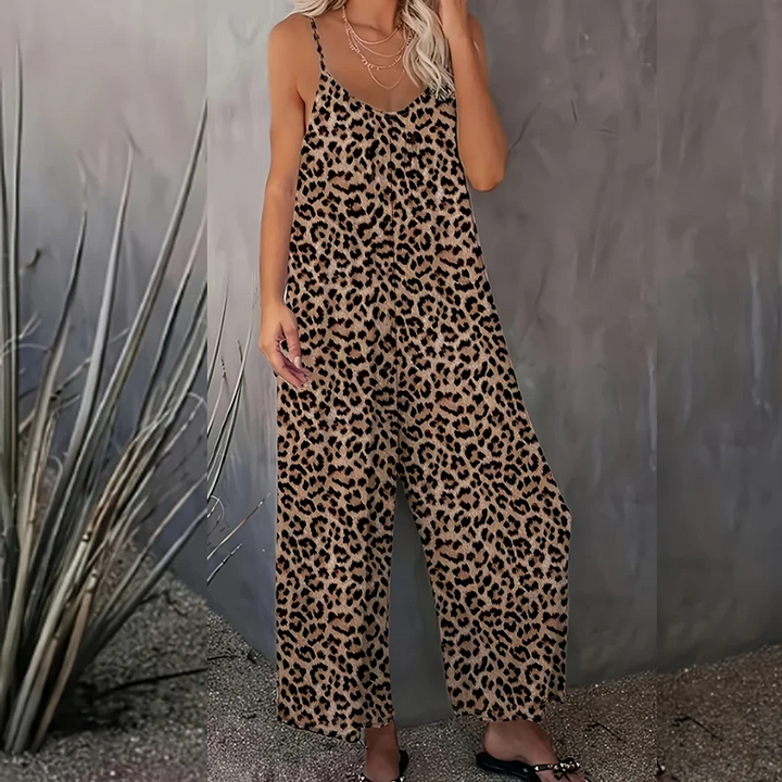 Tanya | Leopard Wide-Leg Jumpsuit