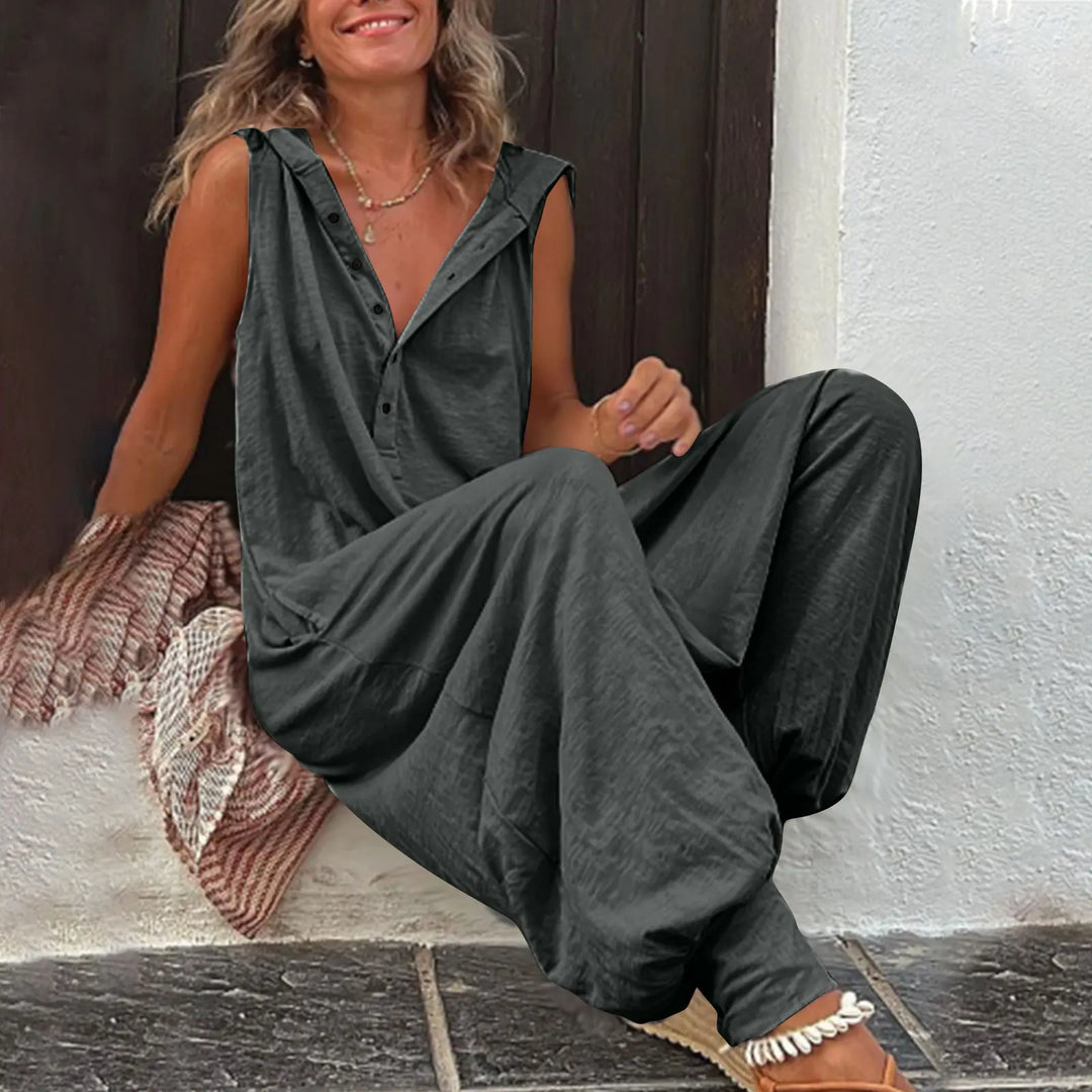 Savannah | Boho Wide-Leg Jumpsuit