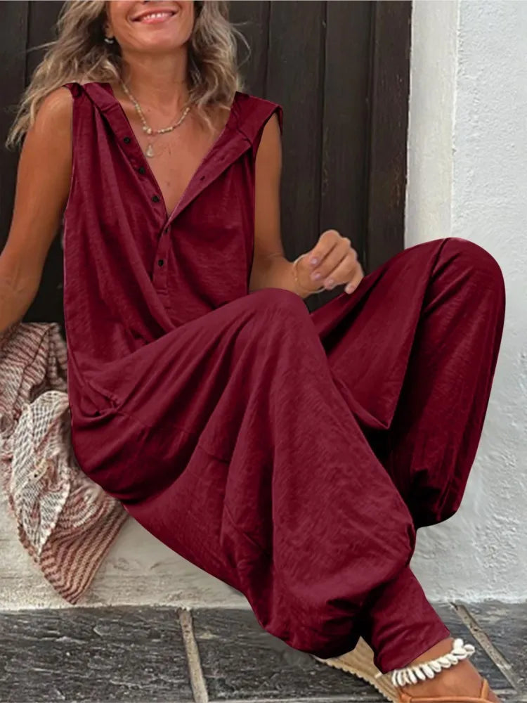 Savannah | Boho Wide-Leg Jumpsuit