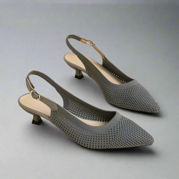 AVELINA MESH HEELS