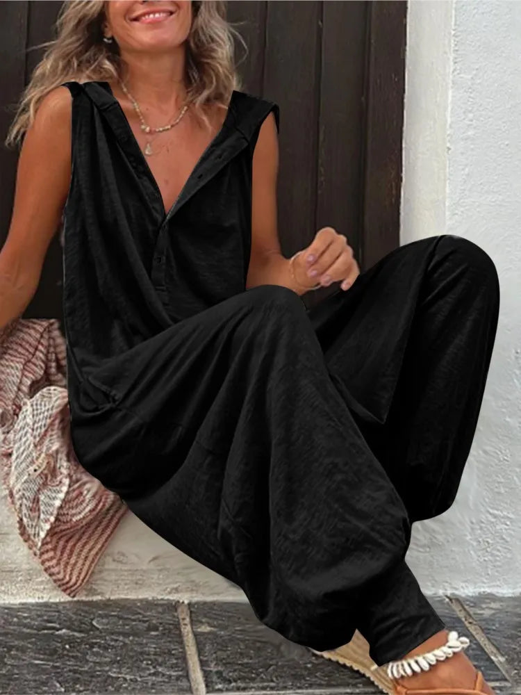 Savannah | Boho Wide-Leg Jumpsuit