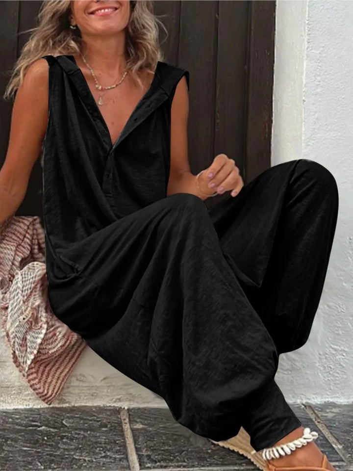 Savannah | Boho Wide-Leg Jumpsuit