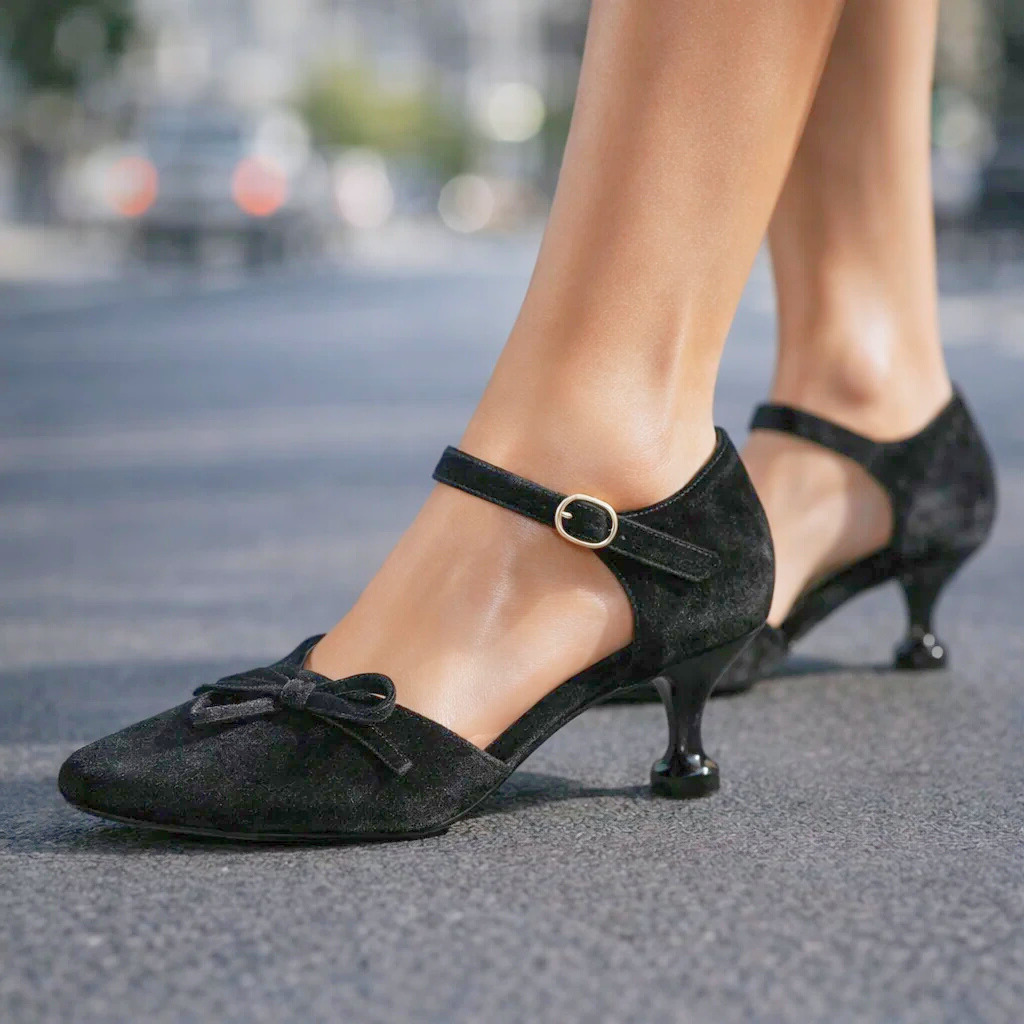 ARLENA BOW HEELS