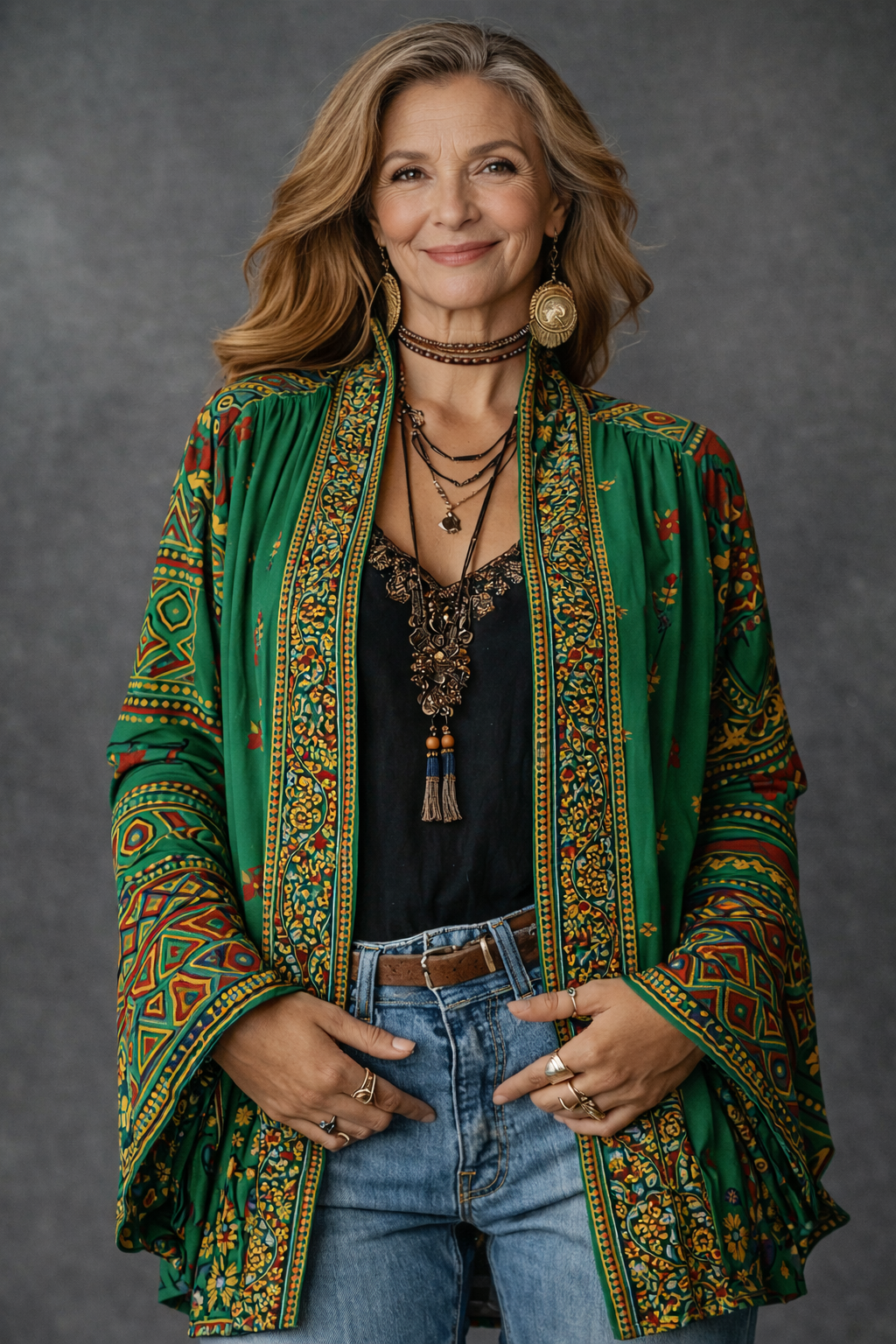 Sedona | Premium Bohemian Embroidered Kimono