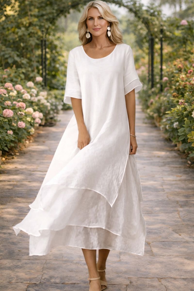 Cassidy | Layered Maxi Dress