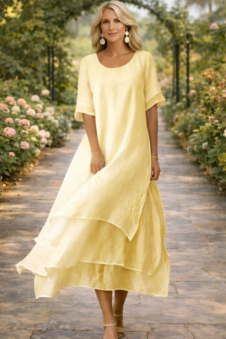 Cassidy | Layered Maxi Dress