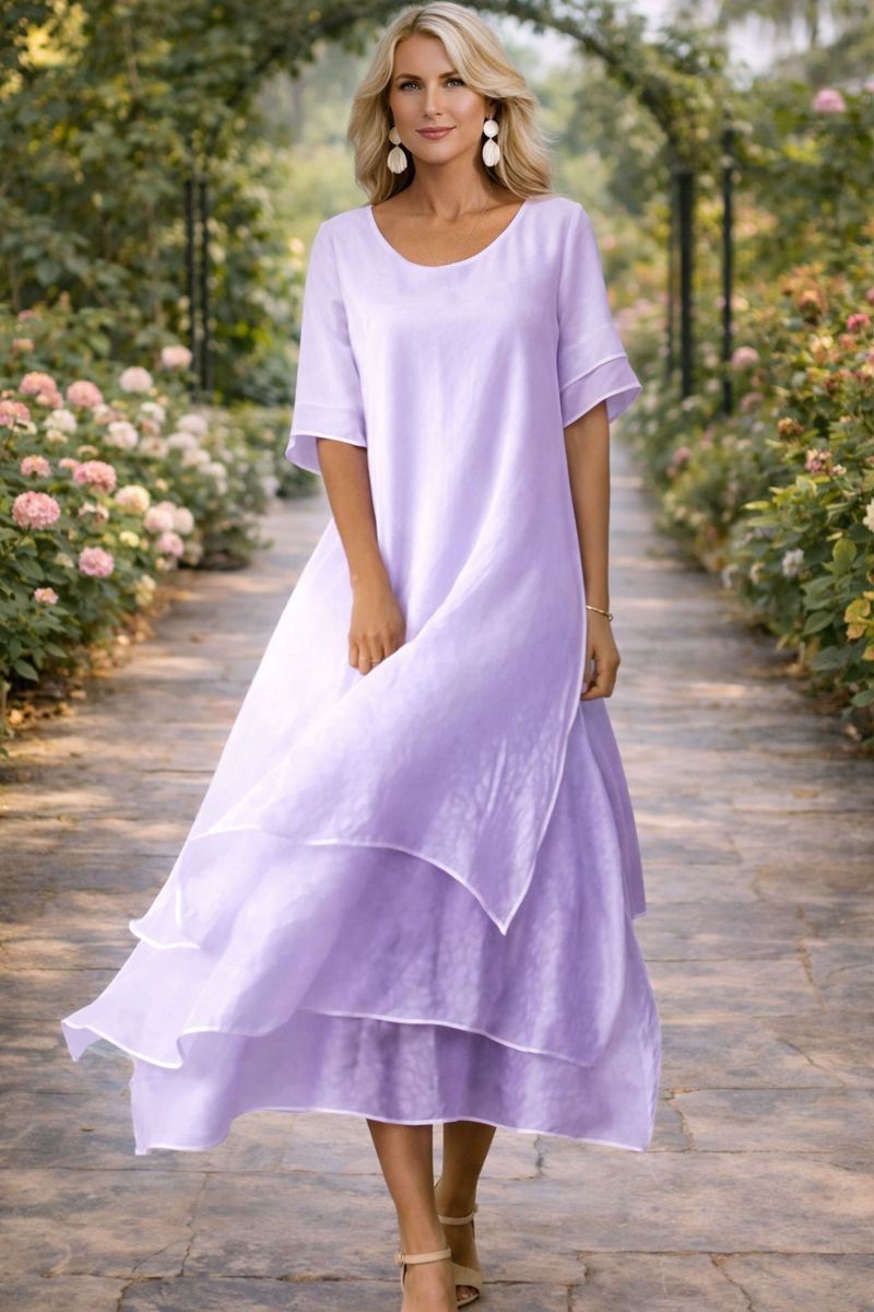 Cassidy | Layered Maxi Dress
